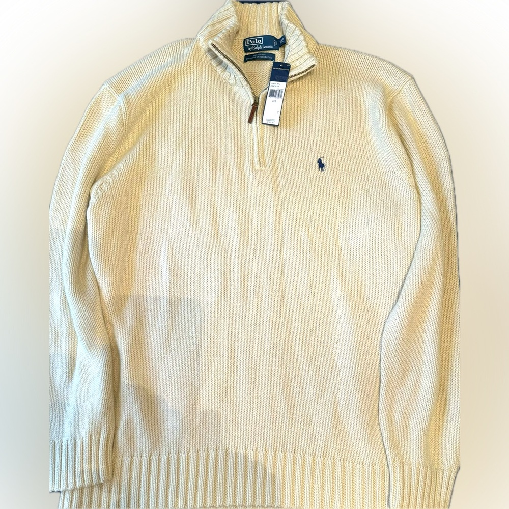 Men's' Ralph Lauren Polo 1/4 Zip Sweater
